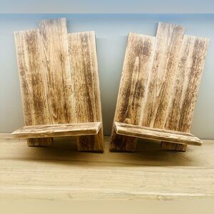 Brand New Rustic Wooden Wall Shelves